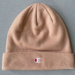 Champion Beanie In Light Pink | Poshmark